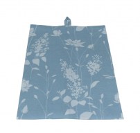 Geschirrtuch Blaue Blumen Baumwolle 65x45cm st 7.00